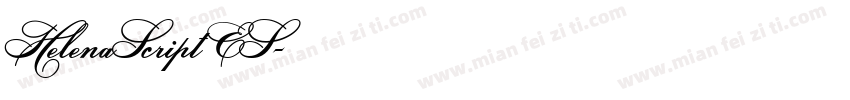 HelenaScript ES字体转换